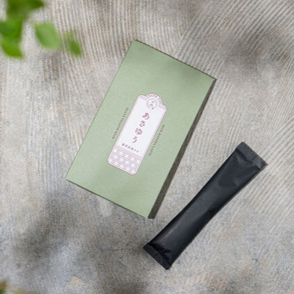 【おうち時間の新定番】千休抹茶ラテ「あさゆう」 10g×5本