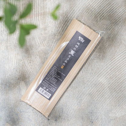 地粉の薫(かおり)そうめん (自然栽培小麦100%) 200g