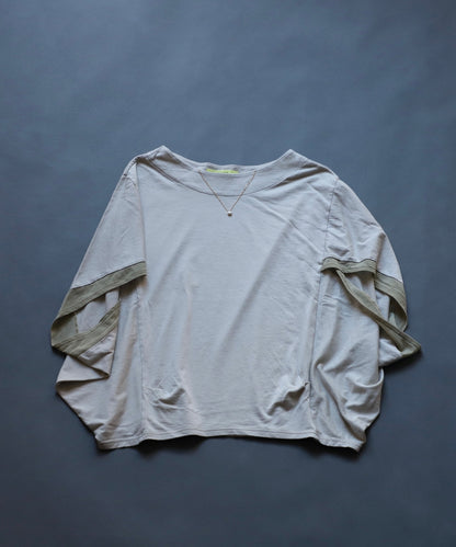 TT086 アクセサリーショールTee ベージュ